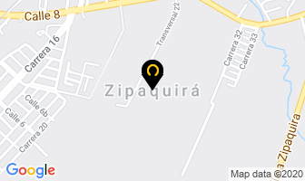 Mapa de Aluminios Zipaquira en Zipaquirá