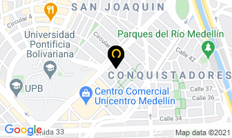 Mapa de Aluminis D.d. en Medellín
