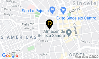 Mapa de Aluvisa Perfiles Arquitectónicos en Sincelejo
