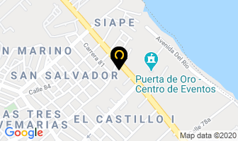 Mapa de Alvarez Aguas E.u. en Barranquilla