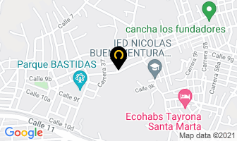 Mapa de Alvarez Camacho Manuel en Santa Marta