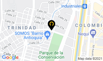 Mapa de Alvarez Distribuidora Eros en Medellín