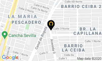 Mapa de Alvarez Vargas José Gilberto en Cúcuta