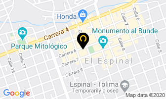 Mapa de Alvaro Peluquería en Espinal