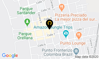 Mapa de Alveirus Cueros en Leticia