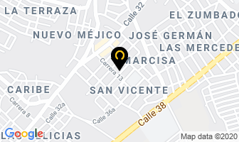 Mapa de Alvidrio en Sincelejo