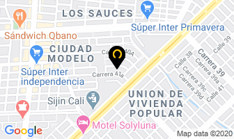 Mapa de Alvolt Cercas en Cali