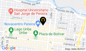 Mapa de Alzate Alzate Luz Marina en Pereira