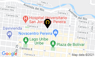 Mapa de Alzate Cardona John en Pereira