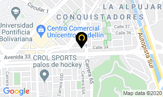 Mapa de Am Cargo Ltda. en Medellín
