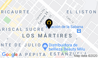 Mapa de Am Entregas Al Día en Bogotá D.C