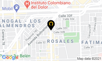 Mapa de Am Stand Modulares en Medellín