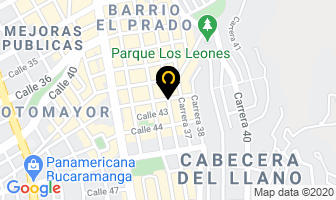 Mapa de Amanda Herrera Duarte en Bucaramanga