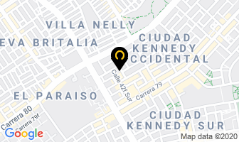 Mapa de Amano De Colombia en Bogotá D.C