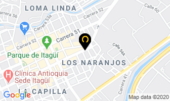 Mapa de Amanor Spa en Itaguí