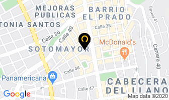 Mapa de Amar Y Servir en Bucaramanga