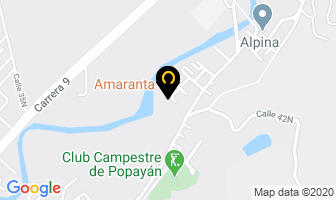 Mapa de Amaranta en Popayán