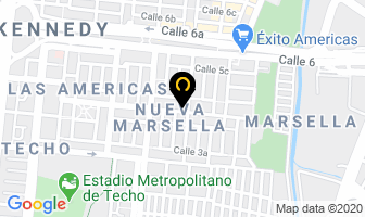 Mapa de Amascotas.co en Bogotá D.C
