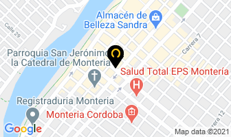 Mapa de Amaya Alvaro en Montería