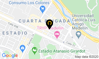 Mapa de Amazona Export S.a.s en Medellín