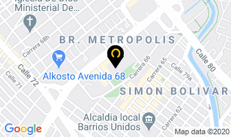 Mapa de Ambar Parrilla Bar en Bogotá D.C