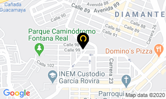 Mapa de Ambiente Seguro Ltda. en Bucaramanga