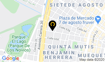 Mapa de Ambientes Adhesivos en Bogotá D.C