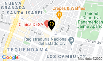 Mapa de Ambientes Arquitectonicos & Decoracion Ltda. en Cali