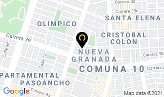 Mapa de Ambientes De Oficina en Cali