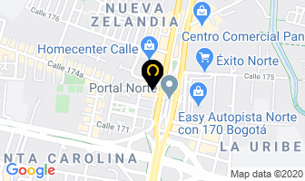 Mapa de Ambientes Decorativos en Bogotá D.C