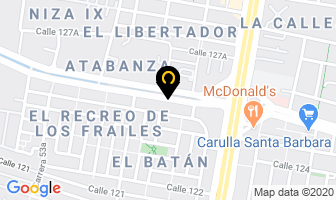 Mapa de Ambientes Y Telas en Bogotá D.C