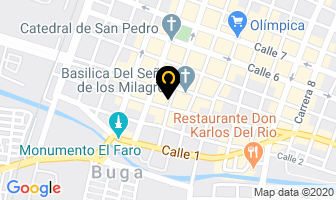 Mapa de Ambrosías Del Campo en Buga