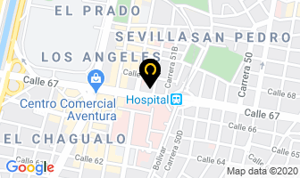 Mapa de Ambulancia Aburrá en Medellín