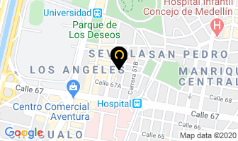 Mapa de Ambulancia Asb en Medellín