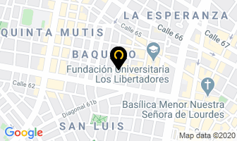 Mapa de Ambulancias & Oxígeno Ltda. en Bogotá D.C