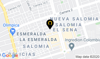 Mapa de Ambulancias Misión Vital en Cali