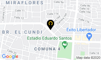 Mapa de Ame en Santa Marta