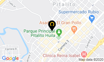 Mapa de Amelectricos en Pitalito