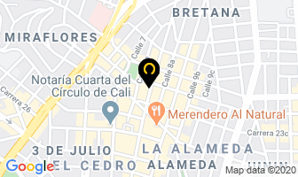 Mapa de Amenti Tienda Esotérica en Cali