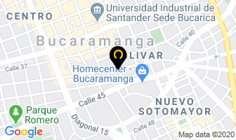 Mapa de American Digital Service en Bucaramanga