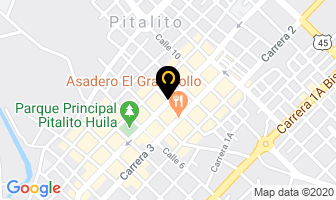 Mapa de American Gym en Pitalito