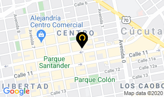 Mapa de American Home Security en Cúcuta