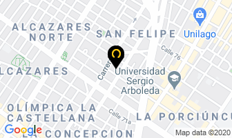 Mapa de American Llantas en Bogotá D.C