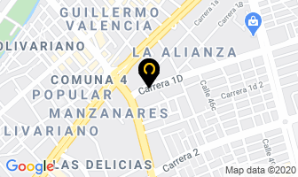 Mapa de American Logistics De Colombia S.a.s. en Cali