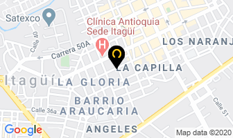 Mapa de American Pizza Bor en Itaguí