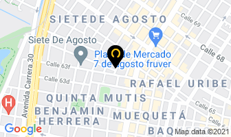 Mapa de Americana Accesorios Acces Ltda. en Bogotá D.C