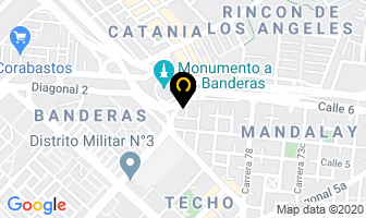 Mapa de Americas Gym en Bogotá D.C