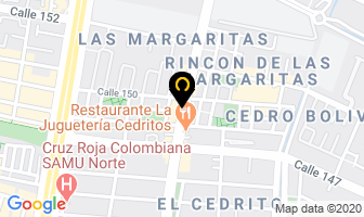 Mapa de Américaweb S.a. en Bogotá D.C