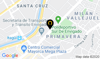 Mapa de Amerquip S.a. en Envigado