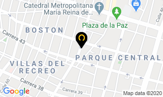 Mapa de Amoblados La Posada en Barranquilla